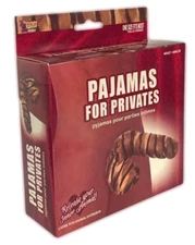 PAJAMAS FOR PRIVATES Animal Undies Pecker Warmer Funny Adult Joke Prank Sock Gag