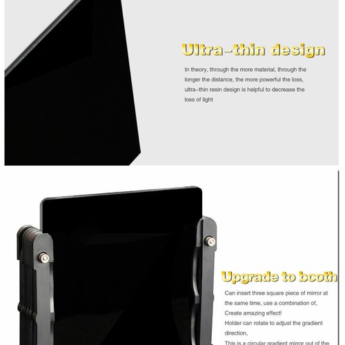Zomei 150*100mm Neutral Density Full Color ND2+4+8 Square Filters For Cokin Z - Picture 8 of 12