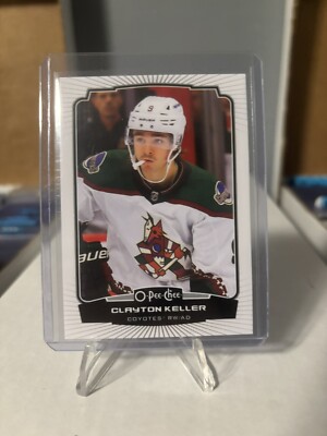 CLAYTON KELLER 2022-23 OPC O-PEE-CHEE HOCKEY PHOTO VARIATION COYOTES #26