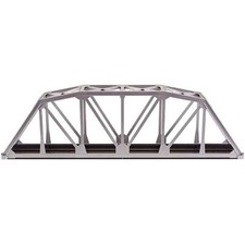 Atlas Code 100 Nickel Silver 18" Silver Through Truss Bridge Kit HO Scale 889