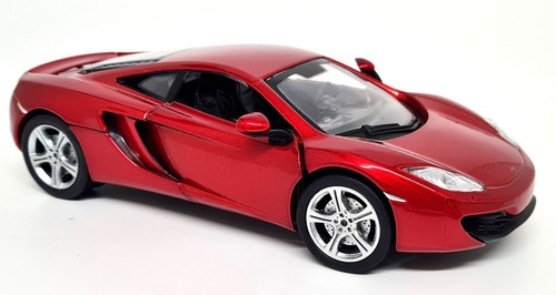New Ray 1/24 - McLaren MP4-12C Volcano Orange Supercar Diecast Scale Model Car - Picture 7 of 7