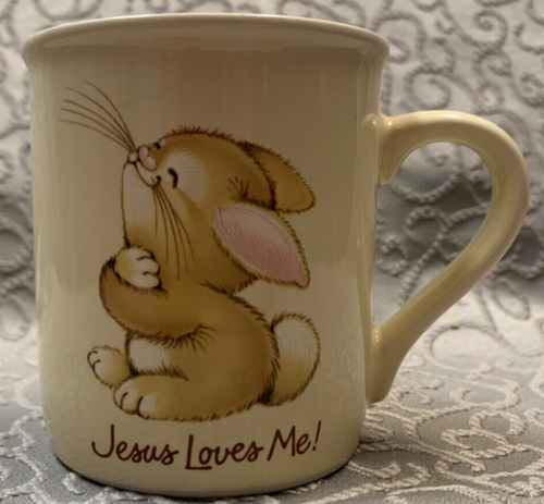 Hallmark Mug Mates Set of Two 6 oz. Ceramic Cups Vintage Hallmark - Picture 2 of 14