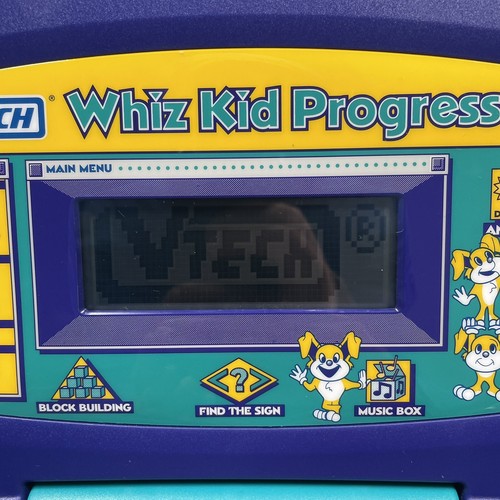Vtech Whiz Kid Progress Vtg Learning Educational Electronic Toy Laptop Computer - Picture 3 of 20