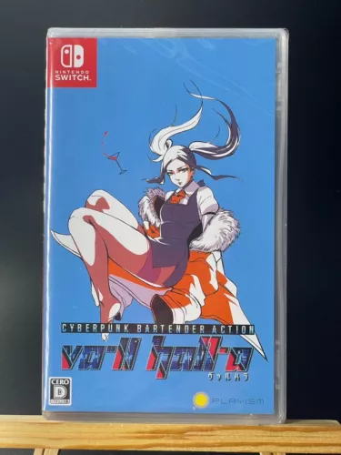 VA-11 Hall-A Valhalla (Nintendo Switch,2019) from japan Eng Supp