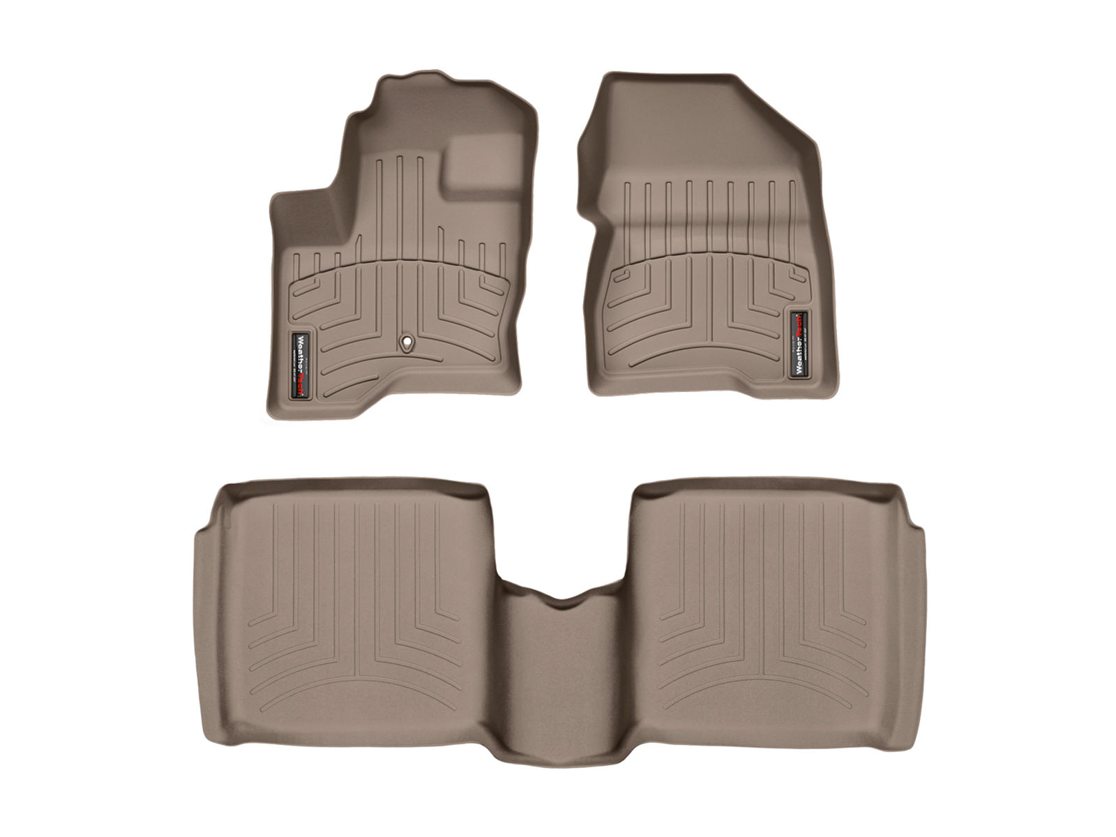 WeatherTech FloorLiner Mats for Lincoln MKT 2010 1st 2nd Row Tan eBay