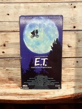 E.T. ET The Extra Terrestrial VHS 1982 RARE Green and Black Tape Spielberg Film