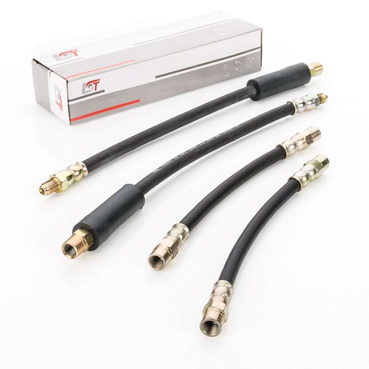 4x Brake Hose Brake Line Front Rear for BMW 3 Series E30 Convertible Touring