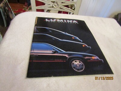Vintage 1990 OEM Chevrolet Lumina New Car Dealer Catalog Brochure NOS