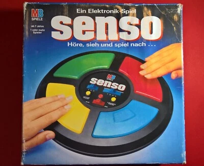 MB SPIELE senso (Voll funktionsfähig) EinElektronik Spiel [1978] - Bild 1 von 4