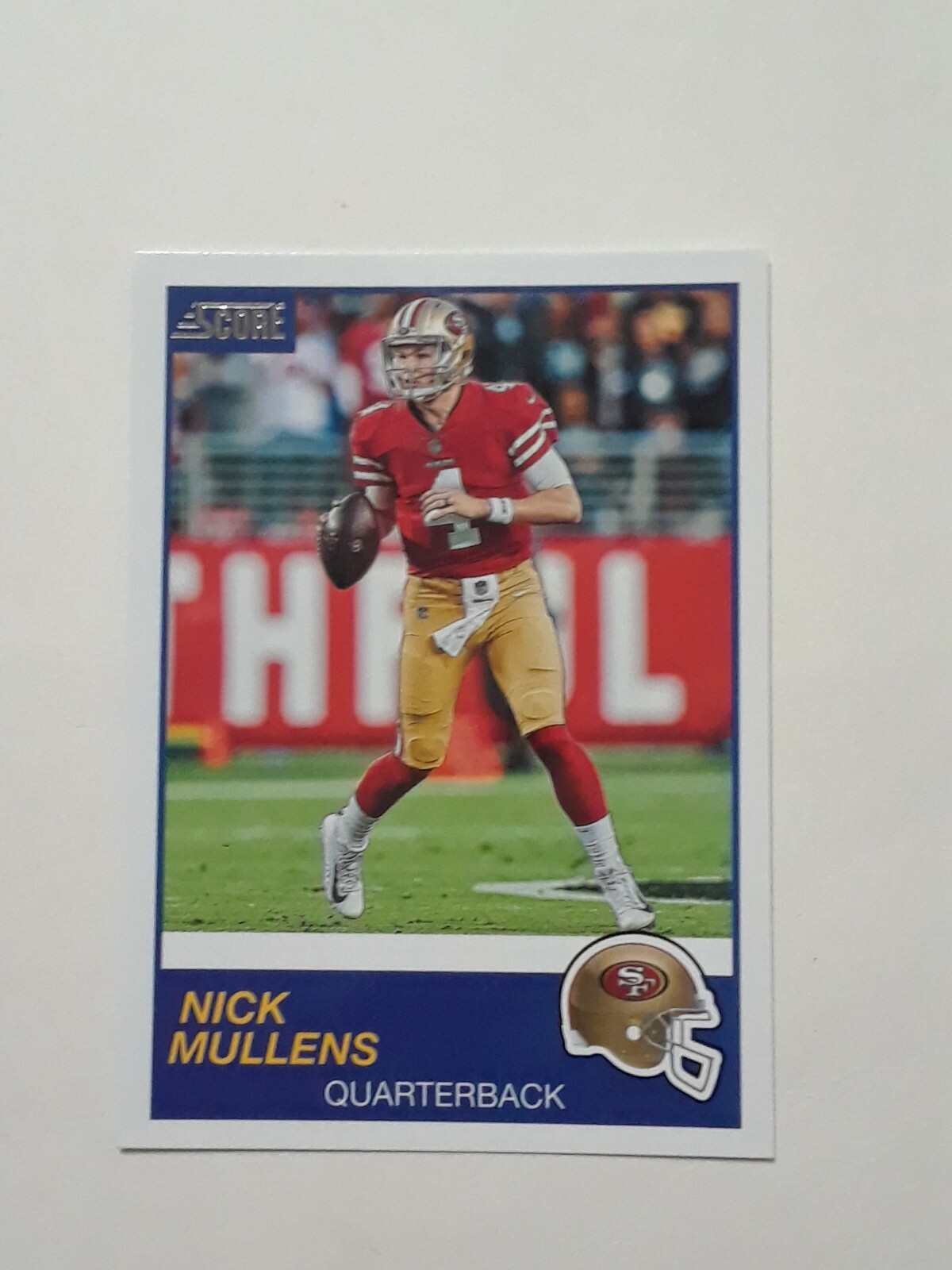 2019 Score Nick Mullens
