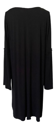 Vestido para mujer 0X negro Whimseygoth oscuro hada grunge bruja mangas campana - Imagen 3 de 19