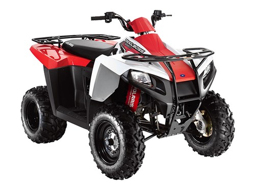 Red Shock Covers Polaris TrailBlazer 250 TrailBoss 330 F (Set of 3) NEW - Picture 5 of 7