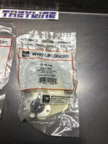 LOT OF 2, NEW, SEALED, WHITE-RODGERS, 3L02-160, SNAP DISC LIMIT CONTROL. (14K-2) - Picture 2 of 5