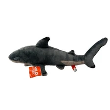 Wild Republic Cuddlekins Mini Blacktip Shark Plush 15" Stuffed Animal Soft Toy b