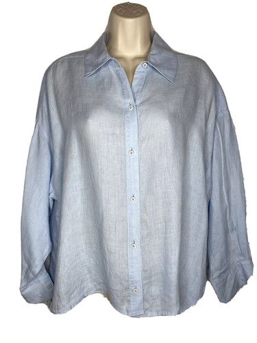 Eileen Fisher Sky Blue Long Sleeve 