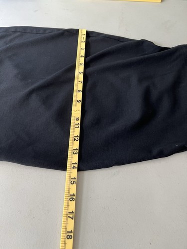 HELMUT LANG schwarzes asymmetrisches ärmelloses Kleid Chat Later Rent the Runway S - Bild 15 von 16