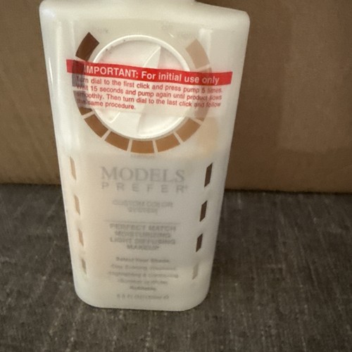 MODELS PREFER Custom Color System Perfect Match Moisturizing Makeup 5.0 fl.oz. - Picture 3 of 12