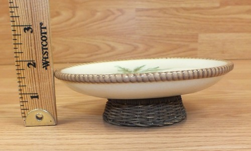 Springmaid Island Palm Tree Design Painted Collectible Soap Dish **READ**  - Picture 5 of 5
