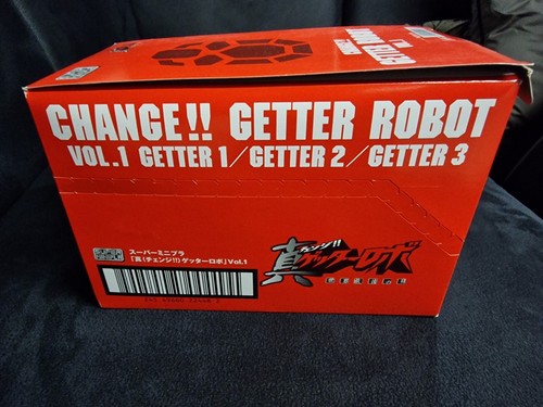 BANDAI SUPER MINI-PLA GETTER ROBOT VOL. 1 GIÀ ASSEMBLATI
