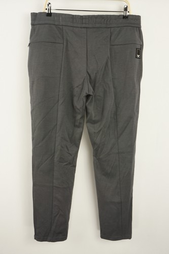 New 345$ Emporio Armani Men's XL Grey Knit Jersey Performance Trouser Pants - Picture 2 of 9