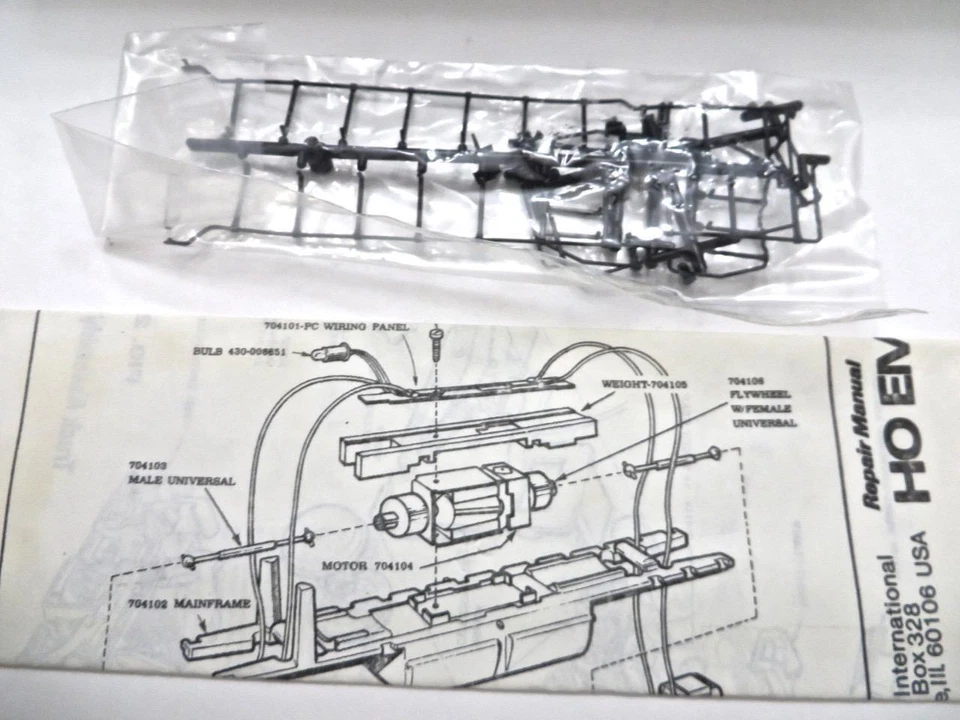 HO Gauge Con-Cor Cotton Belt GP40 Powered Diesel Cab 7606 New Old Stock Low Ship - Image 4 of 4