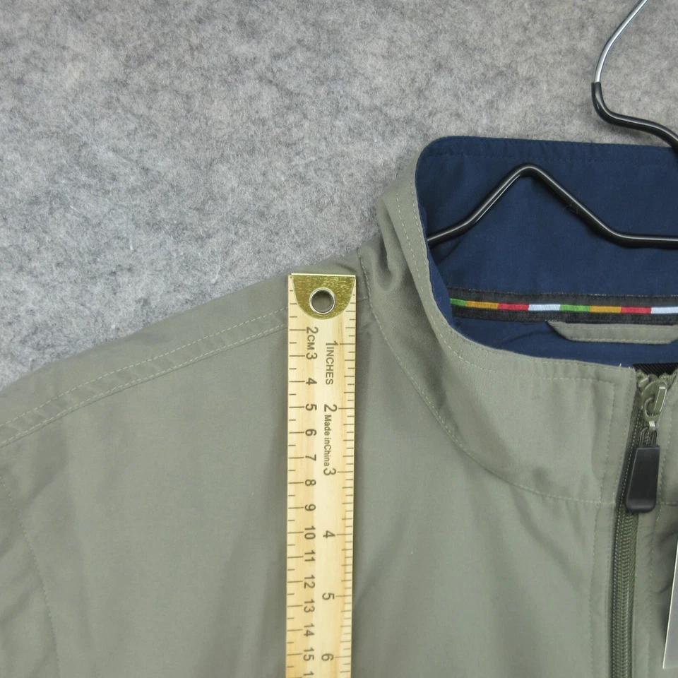 Chaleco Greg Norman Para Hombres 2XL Gris Cortavientos Fútbol Profesional Salón de la Fama Salón de la Fama Golf Foto 4 de 4