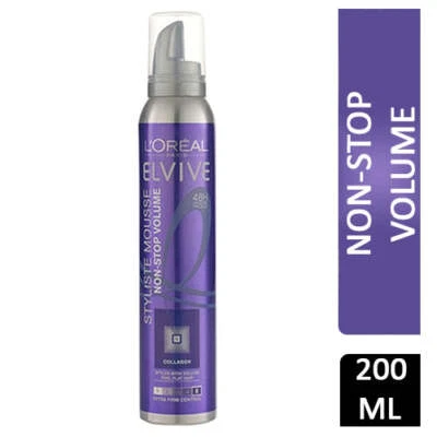 L'Oreal Paris Elvive Styliste Mousse for Non-Stop Volume - 200ml