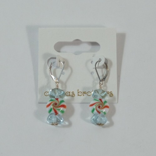 Arribas Brothers Peppermint Earrings
