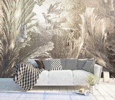 3D Vintage Leaves ZHUB1402 Wallpaper Wall Mural Removable Self-adhesive Ann