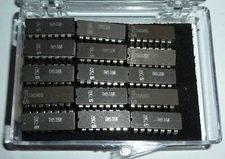 15 Signetics TM516B Ceramic IC's RARE