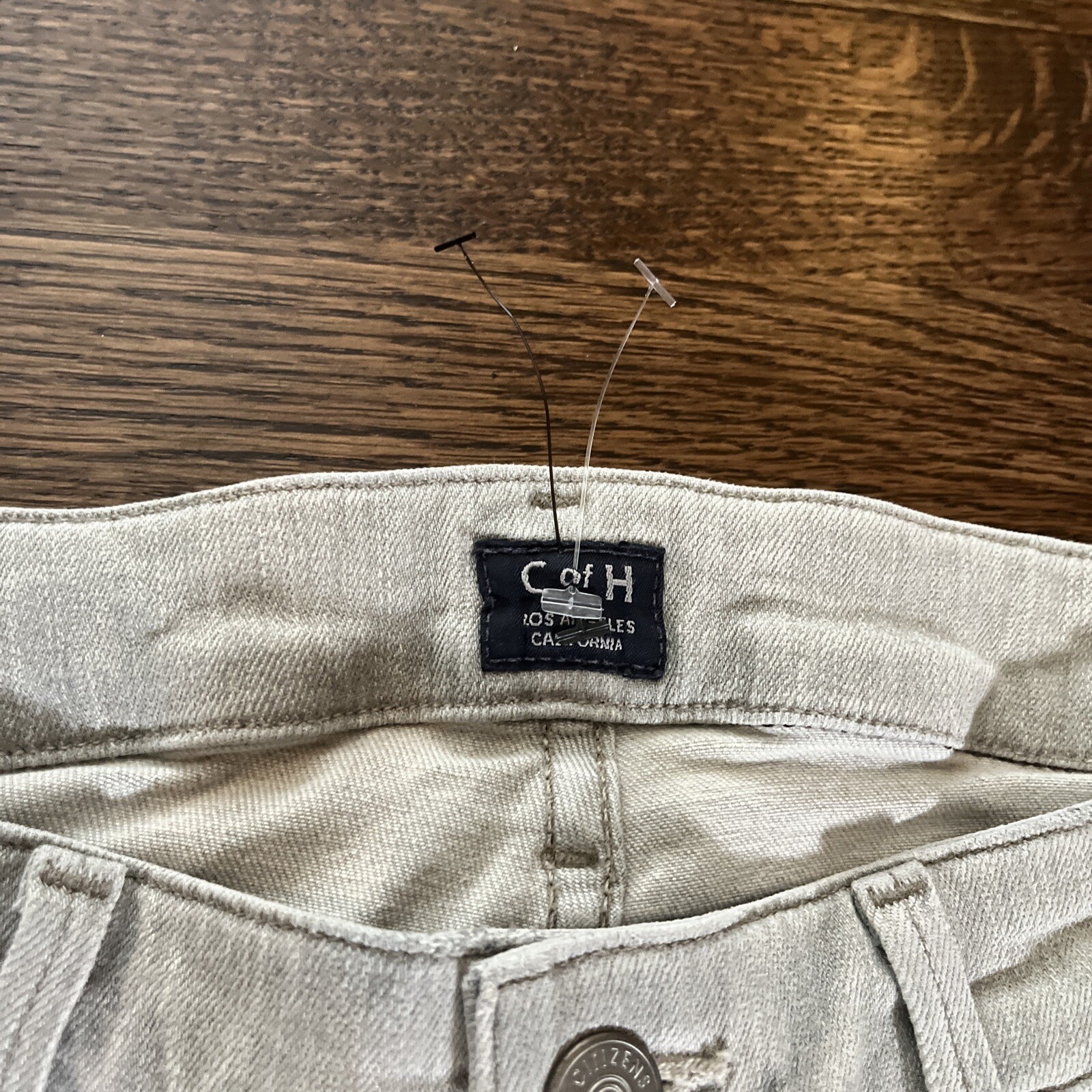 Citizens Of Humanity Size 28 x 28 Gray Wash Skinny Low Rise￼￼￼ Womens Jeans New - View 2