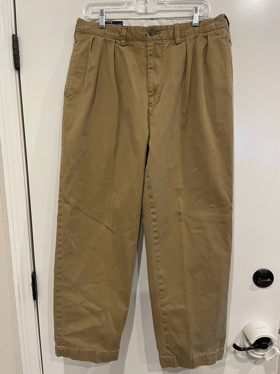 VTG Polo Ralph Lauren Chino Andrew Pants Beige 34x30 | eBay