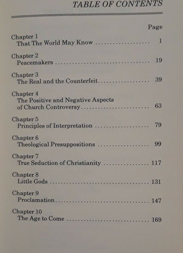"That the World May Know" A Plea for Unity.... by Earl Paulk 1987 Paperback Book - Imagen 4 de 4