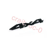 New Black 4x4 Rear Tailgate Nameplate Emblem For 2019 2020 Ram OEM