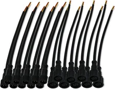 1000pcs 12V WS2811 LED RGB Color Bullet Pixels Light 12mm Addressable Light IP68