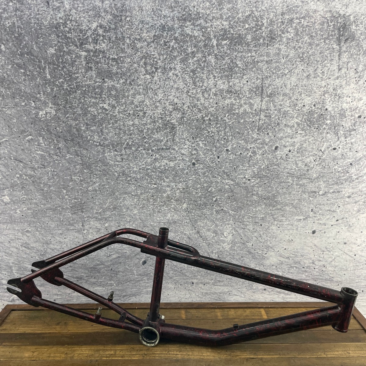 GT Performe BMX Frame CRMO Old School BMX Freestyle 4130 OG 90s Red Splash  Lava
