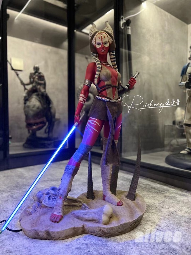 Sideshow Star Wars Shaak Ti Exclusive Edition Collectible Figure