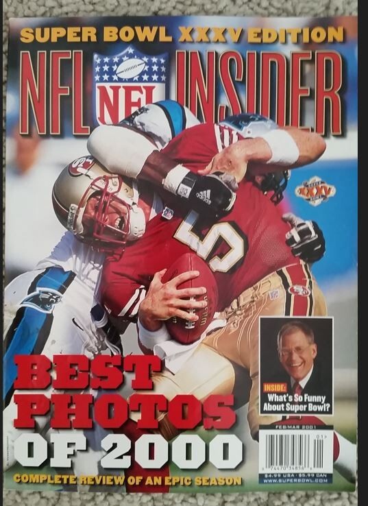 NFL Insider Magazine Feb-March 2001 (Super Bowl XXXV Edition)