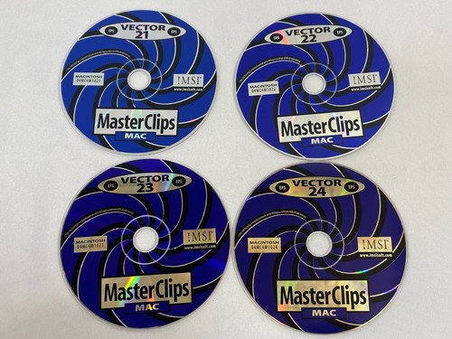 Vintage 1998 IMSI MasterClips Set of 49 CD-ROM Discs + BOOK! Macintosh Apple Mac - Picture 10 of 24