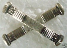 1 St&uuml;ck Marschallstab versilberte Auflage f&uuml;r Marschall NVA Schulterst&uuml;cke