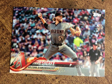 2018 Topps # 174 Jimmie Sherfy,  Arizona Diamondbacks Rookie card   nm  ib