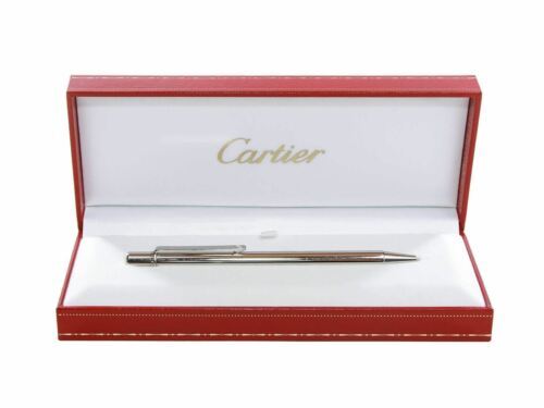 Cartier Pasha De Cartier Black Platinum Plated Rollerball Pen