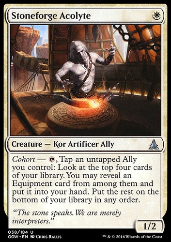 Magic the Gathering MTG Stoneforge Acolyte (38) Oath of the Gatewatch LP - 第 1/1 張圖片