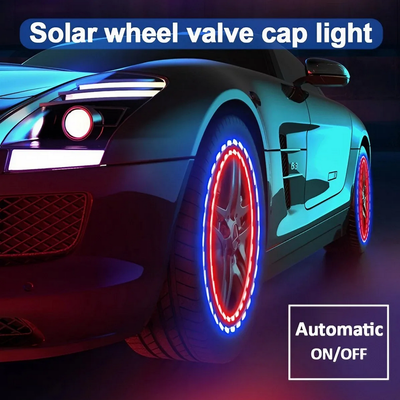 Solar Wheel Lights Flash Amazon.com: LEADTOPS Car Tire Wheel Lights,