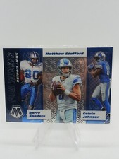 2020 MOSAIC FOOTBALL FLEA FLICKER DETROIT LIONS #FF7 JOHNSON-STAFFORD-SANDERS