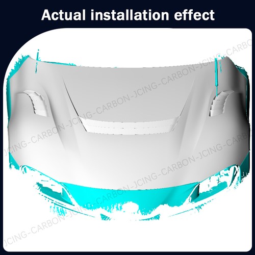 For Toyota Supra A90 A91 MK5 20-21 Dry Carbon Front Bonnet Hood Engine Cover - Picture 3 of 12