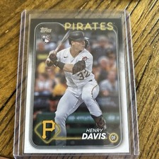 Henry Davis 2024 Topps Series 1 RC 