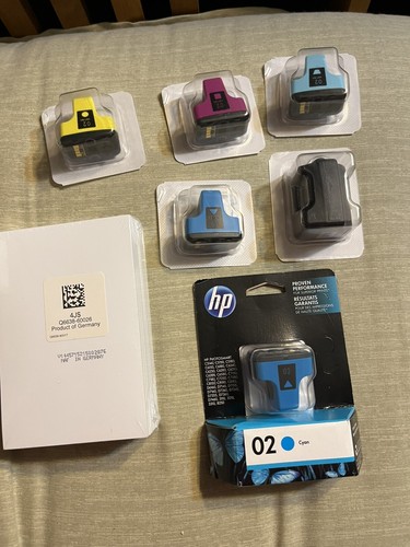 HP PHOTO CREATION 02 ORIGINAL HP INK CARTRIDGES Q7964AN PHOTO VALUE PK Sealed - Afbeelding 3 van 9