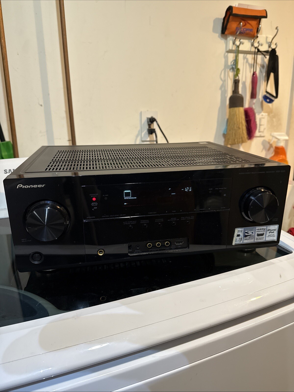 Pioneer VSX-1021-K Audio/Video Multi-Channel Receiver Home T