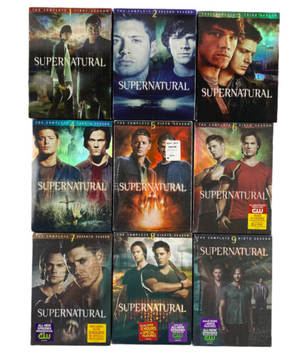 Supernatural - Complete Series DVD Set SEASONS 1-9 Lot Collection New And  Used | eBay